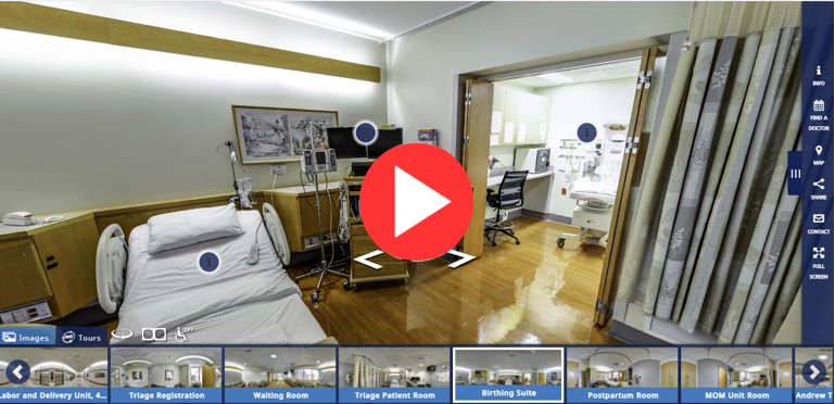 Obstetrics Virtual Tours Jefferson Health 0772