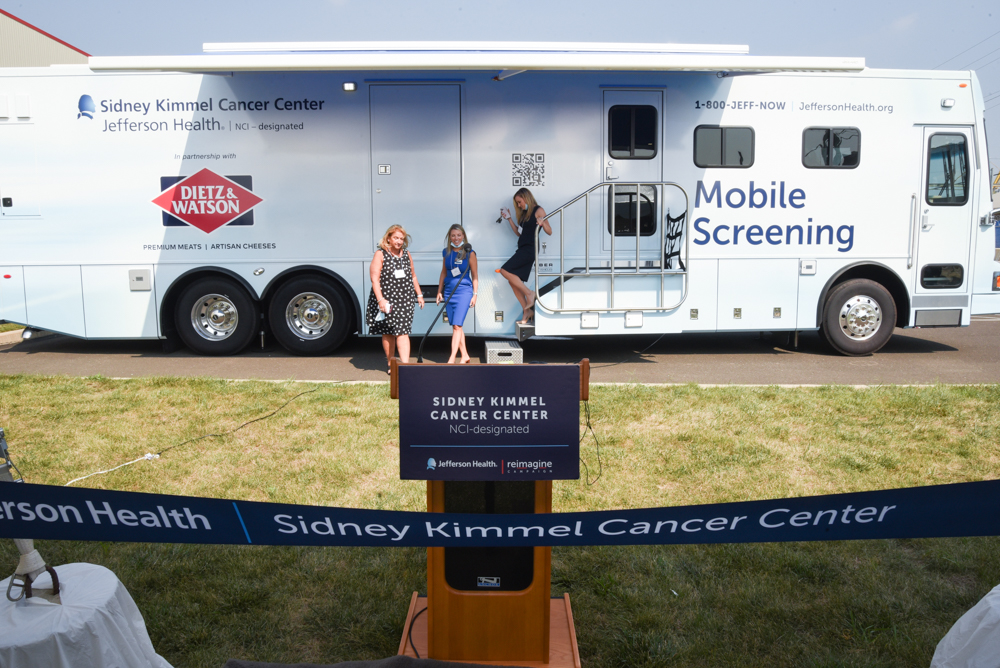 Putting Cancer Screening On Wheels Jefferson Health 