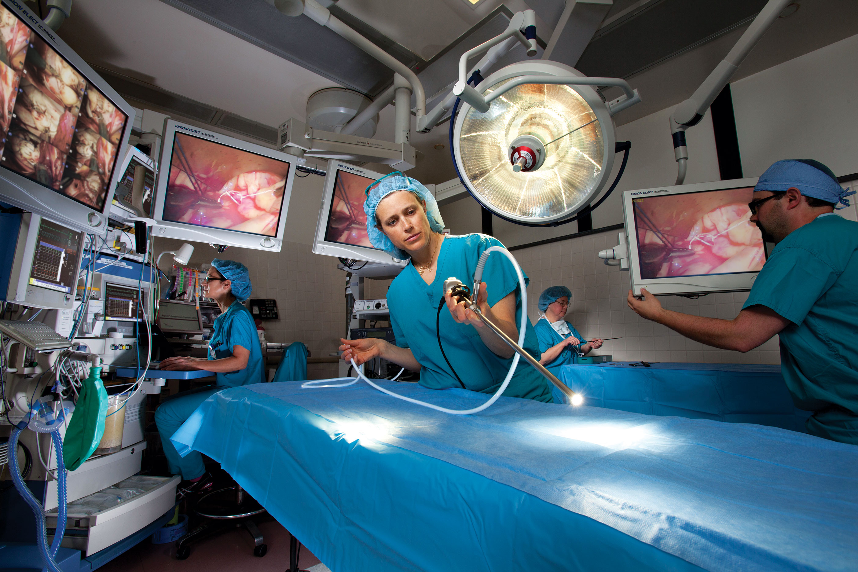 heart surgery room